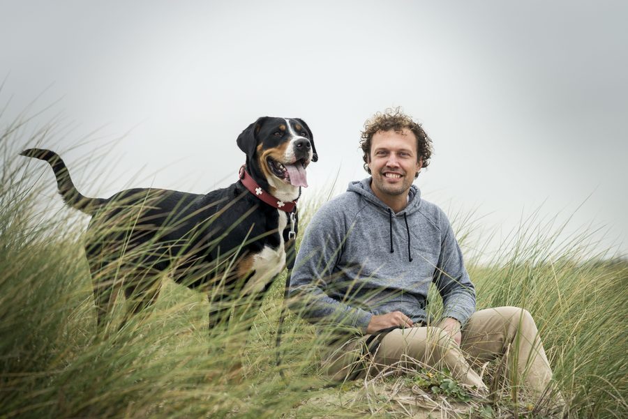 Bastiaan met Luna